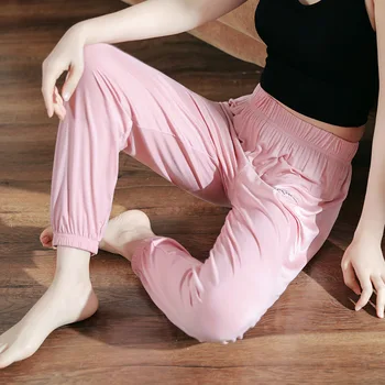 Koreansk Stil Kvinders Forår Sommer Pyjamas, Bukser, Slim Fast Kvindelige Homwear Elastisk Talje 2020 Casual Nattøj Damer Nattøj