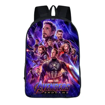 Marvel Avengers Superhelte Infinity krig mochila Rygsæk Skole skuldre taske, der rejser bærbar bagpack til teenager drenge piger
