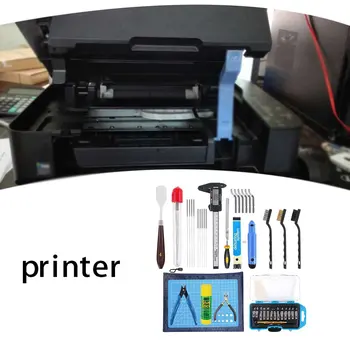 42pcs/indstil 3D-Printer, Rengøring Og Demontering Værktøjer DIY Kit 3D Printer Tilbehør Værktøjer Til Udskrivning Adskillelse Rengøring
