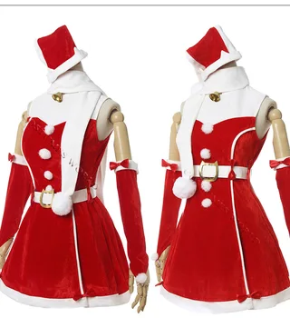 Nye Voksne Kvinder Jul Kostume Spil Nekopara Cosplay Kostume Vanille Jul Hat Cosplay Chocola Sexet Kjole til Kvinder, Piger