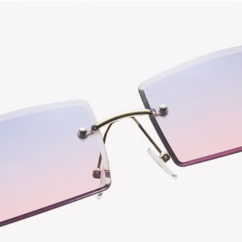 RBRARE Uindfattede Square Solbriller til Kvinder af Høj Kvalitet Gradient Solbriller Kvinder Luksus Mærke Solen Briller Oculos De Sol Feminino