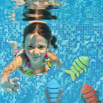 25PCS Funny Kids Dykning Legetøj Sæt Undervands Vand Play Legetøj med opbevaringspose for Drenge og Piger om Sommeren Spil Swimming Pool Party
