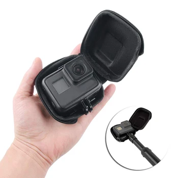 Mini EVA opbevaringsboks Tilfældet for GoPro Hero 7 6 5 Sort Sølv Hvid Beskyttende Kamera Taske til Go Pro Hero 5 6 7 Tilbehør