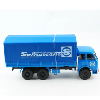 1/43 Skala Rusland MA3-5146 HAW Klassiske Rusland Blue Van Container Lastbil Lastbil Simulation Model Køretøj For Børn