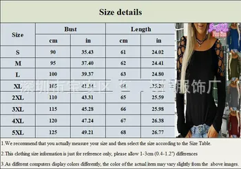 Foråret Efteråret S-5XL Stor Størrelse T-shirt Nye Mode Afslappet Kvindelige Dekoration Krop O Hals Nitter Rhinestone Hule langærmet Top