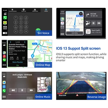 Carlinkit Dekoder 2.0 CarPlay Trådløs Android Auto for AUDI Alle Modeller A1 A3 A4 A5 A6 A7 A8 Q2 Q3 Q4 Q5 Q7 A4L Q5L Q2L 3G+ Kit