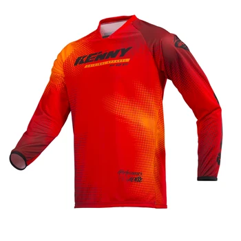 NY 2020-Hurtig tør Kenny Moto Jersey MX cykel cykel Motocross Jersey BMX DH MTB T Shirt Tøj med Lange Ærmer MTB Åndbar Shirt