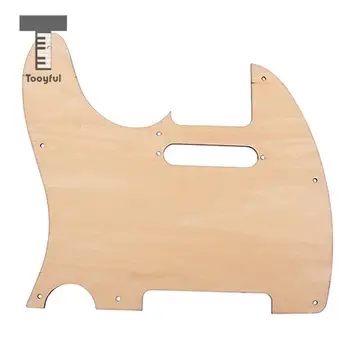 Tooyful Maple Blomst Pickguard Bunden Plade Protektor For Telecaster Tele TL Guitar