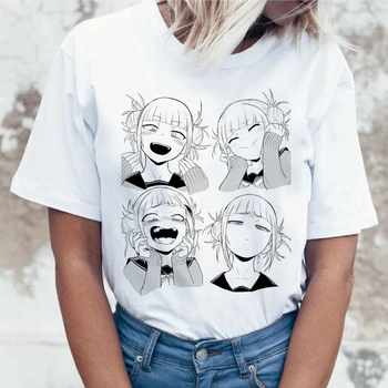 Ahegao Tegneserie T-Shirt Kvinder Harajuku Boku Ikke Helt den Akademiske verden Animationsfilm T-shirt Senpai Sjove Tshirt Hentai Himiko Toga Top Tees Kvindelige