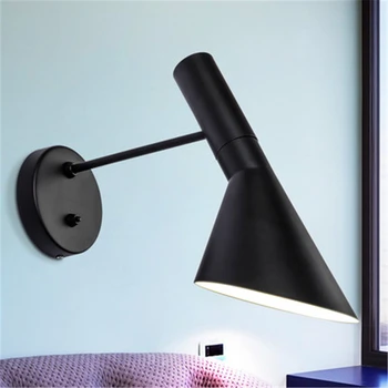 Nordisk LED væglampe Design Arne Jacobsen Moderne Væg Sconce lamper Replica Lampe Hængende Lamper Soveværelse Indretning væglampe