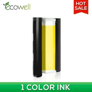 ECOWELL KP 108 I farve bånd kassette-kompatible Canon Selphy Papir Indstille Kompakt fotoprinter CP1200 CP1300 CP910 CP900