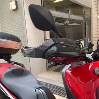 For Honda CRF1000L 2017-2019 Fuld Carbon Fiber Motorcykel Tilbehør Hånd bremse dække Fairing
