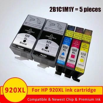 Xiangyu For HP920 blækpatron til HP 920XL 920 blæk 6500A printer blæk for HP 6000 6500 6500A 7000 7500 7500A E709c E709 printer