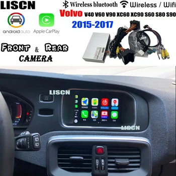 Wifi wireless Carplay For Volvo V40 V60 V90 XC60 XC90 S60, S80, S90 - 2017 Bageste Kamera Interface Android Oprindelige bil opgradering