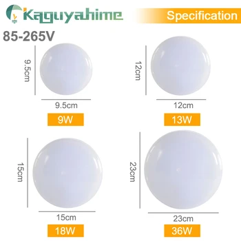 Kaguyahime væglampe LED-Væg Lys AC 85-265V 6W 9W 18W Ultra Tynd Lampe Overflade Monteret Indendørs Belysning Moderne Hjem Belysning
