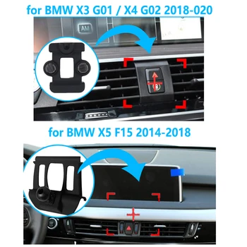 Magnetisk Bil telefonholder Mobile Support for BMW X1 X2 X3 X4 X5 X7 3-Serie 5-Serie F15 F48 F39 G01 G02 G05 G07 F30 F31 G30 G31