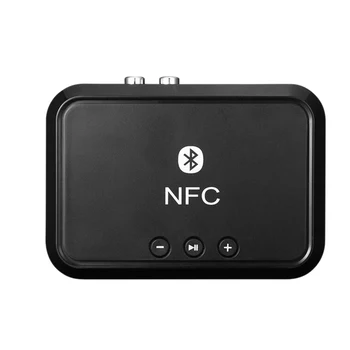 Bærbare Nfc Bluetooth Stereo Audio Receiver Adapter Nfc-Aktiveret 3,5 mm/ RCA Output Musik Til Telefonen Bil Højttaler Forstærker