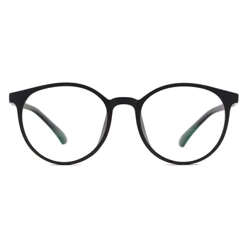 Fleksibel Plast Kvinder Runde Retro Solbriller Polariseret Clip-On Solbriller Kørsel Briller For Recept Linser