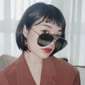2020 Nye Mode solbriller Pilot form koreanske mærke BLIDE kvinder, mænd Solbriller miomio Solbriller mænd, kvinder Med brand-Sagen
