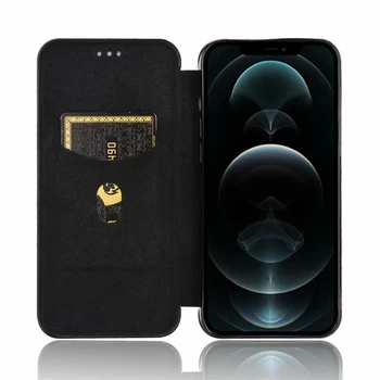 Business magnetiske tegnebog er egnet til iPhone 12 11Pro Antal XR Xs Antal phone case iPhone 7 8 Plus SE 2020-kort slot læder etui