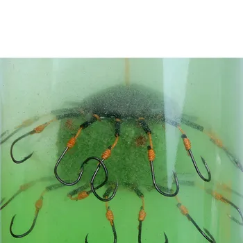 10pc/set havfiskeri Lugt Røde Orm Bløde Agn Agn Accessorie Gummi Granulat med Duft Karper Fisk Materiale Smag Tilsætningsstof