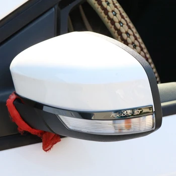 En Lille Ændring Car Rear View Mirror, Strips Til Ford Focus 2012-2018 Anti-kollision Ændret Rear View Mirror Cover Klistermærker