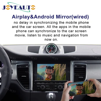 Joyeauto OEM Trådløse Apple CarPlay for Porsche PCM 3.1 Macan 2010-2016 Android Auto iOS Spejl Bil spil Support Bageste Kamera