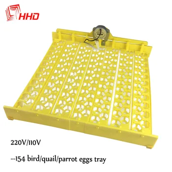 Billig pris 154 plast fugl, æg skuffe inkubator tilbehør Automatisk Motor slå æg klækkes for Vagtler Papegøje Due Fugl Slange æg