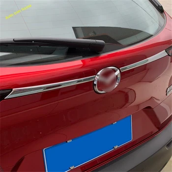 Lapetus ABS Chrome Øverste, Bageste Hale Kuffert Max Dør Dekoration Panel Strip Dække Trim Passer Til Mazda CX-30 2020 Auto Tilbehør