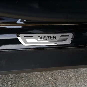 For Renault, Dacia Duster 2010-2018 2019 2020 Dør Karmen Scuff Plate Trim Rustfrit Stål Kick Pedal Vindueskarme Bil Styling Tilbehør