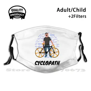 Cyclopath Genanvendelige Munden Maske, Filter Cool Sjove Masker Cykling Cykel Cykel Cyklus Cykling Mtb-Cyklist Tur På Mountainbike-Rytter