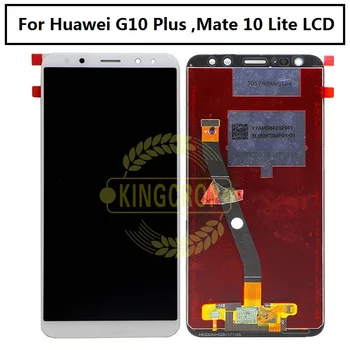 Huawei Mate 10 Lite LCD Display+Touch Screen På 5,9 Tommer Digitizer Skærm Glas Panel Montering+ramme Erstatning for Mate 10 Lite