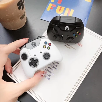Mode luksus 3D gameboy konsol håndtere cool Hovedtelefon Tilbehør silikone tilfældet For Airpods 1 2 pro Wireless Bluetooth coque