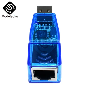 Ethernet-netværkskort RJ45 USB 2.0 til Windows XP/Vista 7 8 10 for Lan-Netværk RJ 45 Bærbare PC Converter Adapter, 10/100Mbps