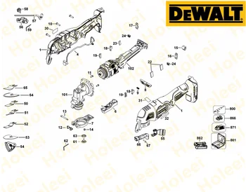 Dybde stop for DEWALT DCS355 DWE315K N275341 el-Værktøj, Tilbehør, Elektriske værktøjer del