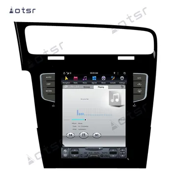Android 9.0 Tesla style Bil GPS Navi mms Til Volkswagen/VW golf 2010-2018 auto stereo radio, båndoptager Ingen DVD-hovedenheden