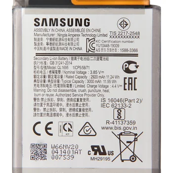 Oprindelige Erstatning Batteri QL1695 Til Samsung Galaxy A01 Autentisk Telefonens Batteri 3000mAh