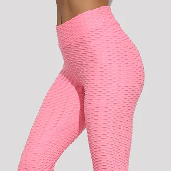 Høj Talje Trænings-Og Leggings Kvinder Sports-Bh Push-Up Yoga Bukser Mode Solid Farve Bodybuilding Joggings Bukser Plus Størrelse
