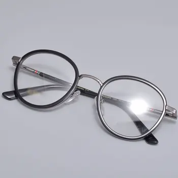 Italienske Luksus Mærke af høj kvalitet Runde optiske briller ramme GG0677SK Plade Recept briller frame frame Briller