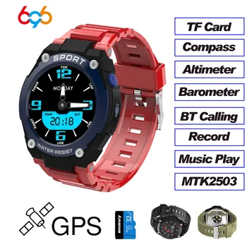 DT97 GPS Smart Ur Mænd Udendørs Bluetooth Ringer til TF Kort Afspille Musik puls IP67 Vandtæt Kompasser Sports Ure