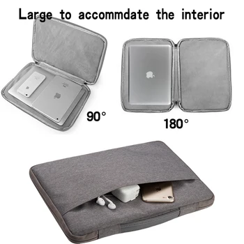 Solid Laptop Taske Sleeve Taske Notebook bæretaske, der er Egnet til Apple Macbook Pro 15/Macbook Pro 16 Computer Taske