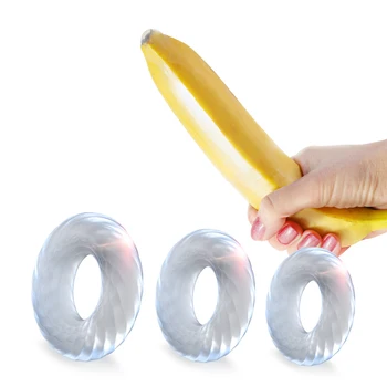 Elastisk penisring Genanvendelige Sex Produkt Erektion Forsinkelser Uddannelse Forsinkelse, Pik Ringe Voksen Sex legetøj Erotisk for Mænd