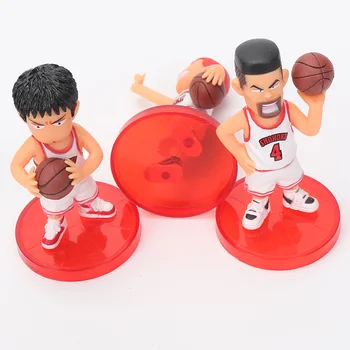 5pcs/set Tegnefilm Slam Dunk action Figurer, Japansk Anime Basketball Figur Legetøj Basketball Sakuragi Hanamichi PVC-Model Legetøj