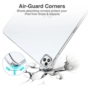 TPU Klart Tilfældet For iPad Pro 12.9 11 Tommer 2020 Tilfælde Silikone Transparent Ultra Tynd Cover For den NYE iPad Pro 12.9 Tilfælde Coque Fundas