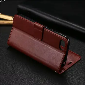 Kortholder cover tilfældet for Huawei Honor 7A DUA-L22 5.45-tommer Pu læder tegnebog flip cover beskyttende hylster