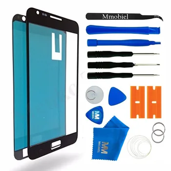 MMOBIEL Til Samsung Galaxy Note 1 Sort WhiteFront Glas Touch-Panel Skærm Digitizer Skærm Reparation Værktøjer, 12 Stykker