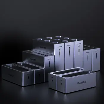 QIANLI ToolPlus Innovative Modulopbyggede Kasse - / Skruemaskine/ Pincet/ Skruer/Magnetiske Mobiltelefon Reparation Opbevaring Af Sæt af 4