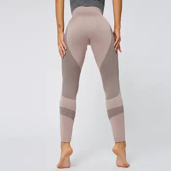 Høj Talje Yoga Bukser Problemfri Womans Fitnesscenter Leggings Push Up Jogging Sorte Strømpebukser Til Femme
