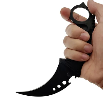 Swayboo Nye fortykket Fixed Blade Knife Real CSGO Counter Strike Karambit Kniv Taktiske Jagt Overlevelse Jakke Tiger Tand