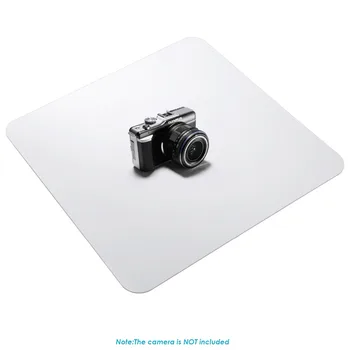Neewer 24x24inch/60x60cm Akryl Hvid&Sort Reflekterende Display Tabel Baggrund yrelser for Produkt-Table Top Fotografering Studio